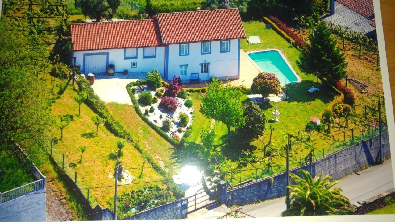 Casa Tarrio Con Piscina - Santiago De Compostela Villa Boqueixon Kültér fotó
