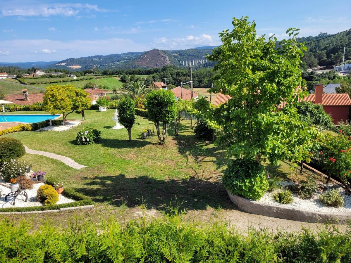 Casa Tarrio Con Piscina - Santiago De Compostela Villa Boqueixon Kültér fotó