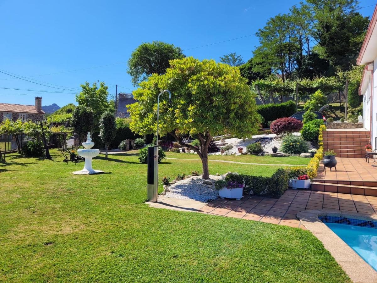 Casa Tarrio Con Piscina - Santiago De Compostela Villa Boqueixon Kültér fotó