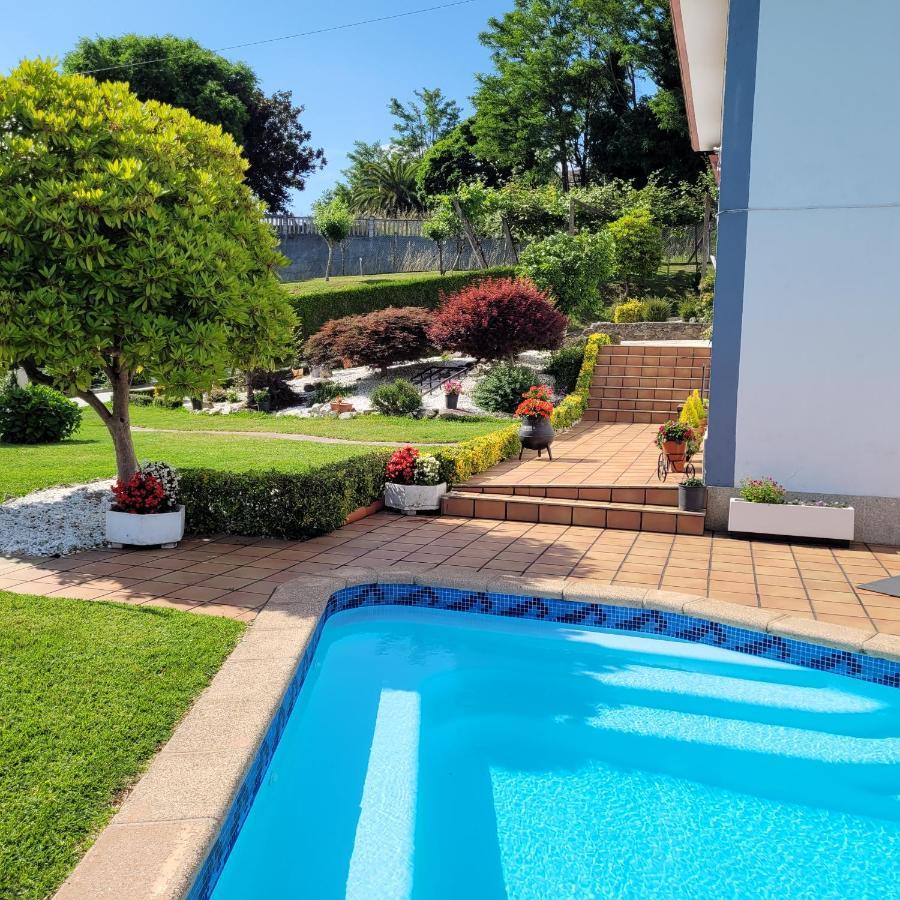 Casa Tarrio Con Piscina - Santiago De Compostela Villa Boqueixon Kültér fotó
