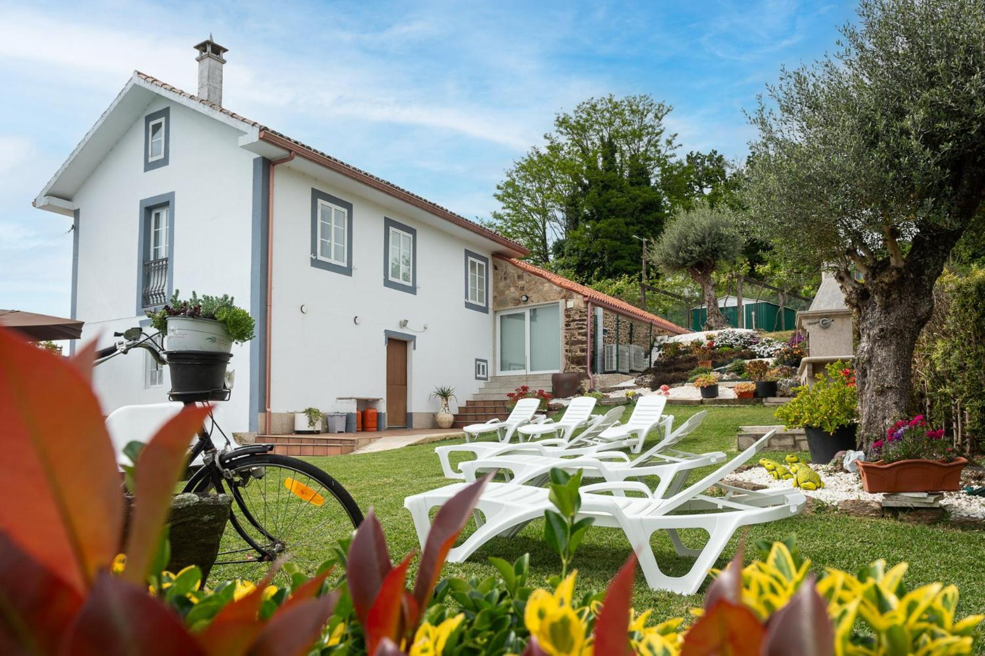 Casa Tarrio Con Piscina - Santiago De Compostela Villa Boqueixon Kültér fotó