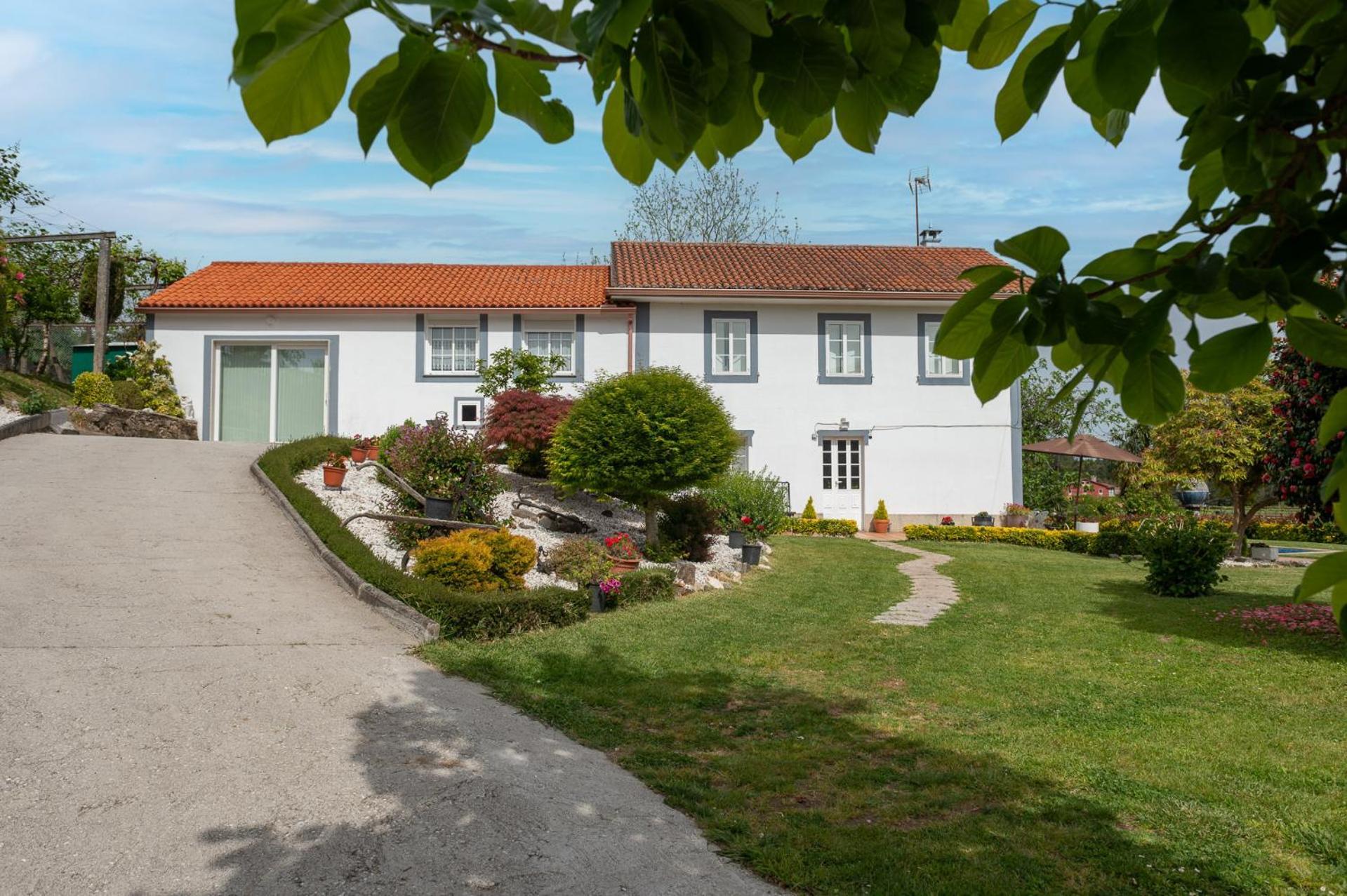 Casa Tarrio Con Piscina - Santiago De Compostela Villa Boqueixon Kültér fotó