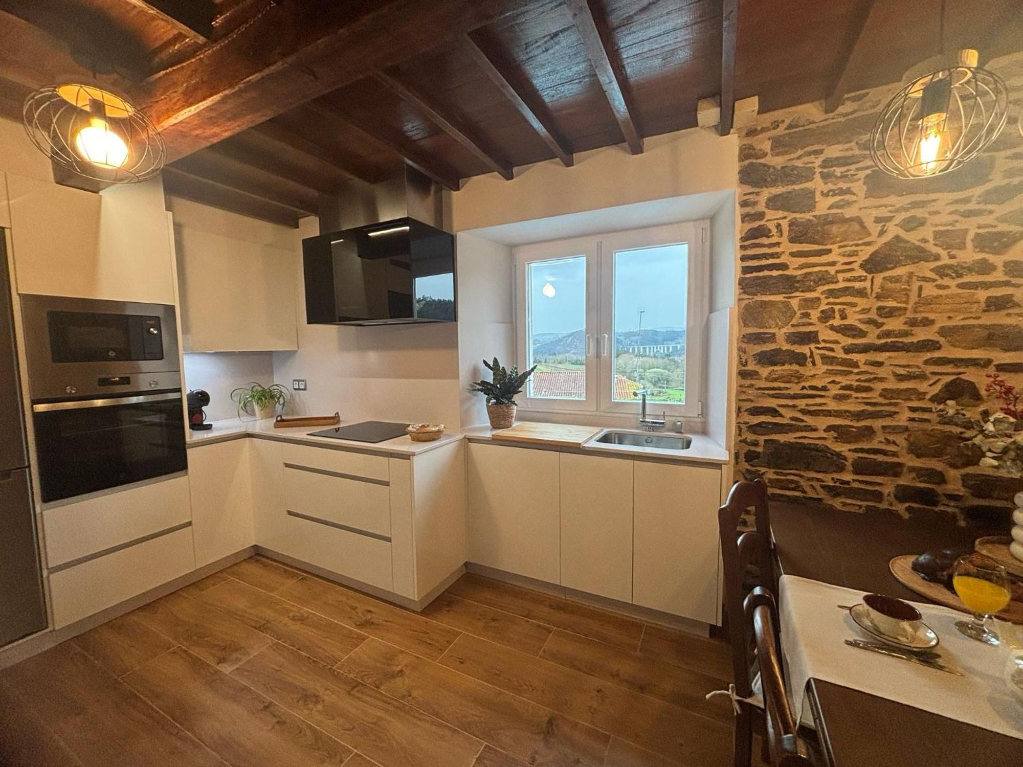 Casa Tarrio Con Piscina - Santiago De Compostela Villa Boqueixon Kültér fotó