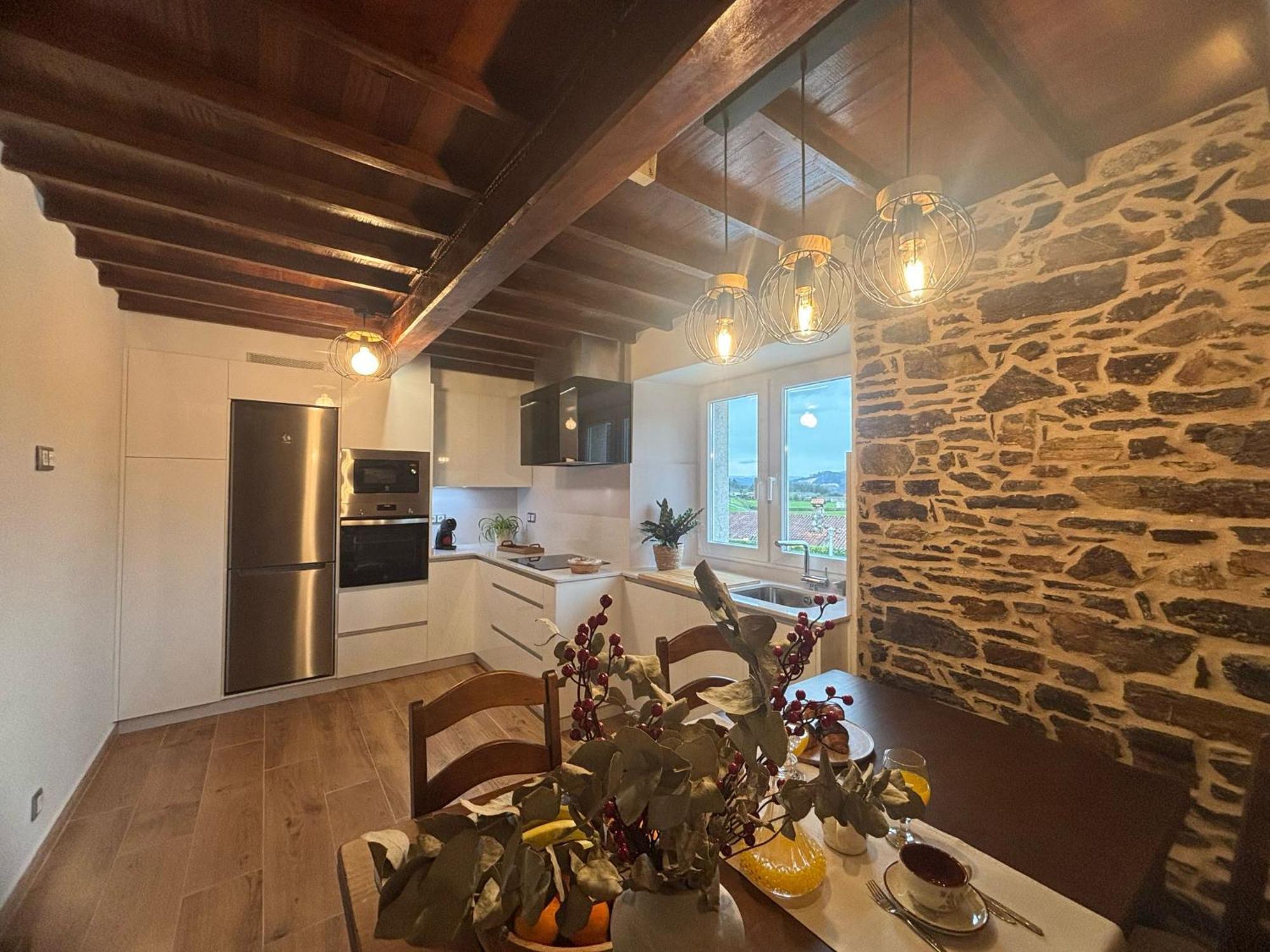 Casa Tarrio Con Piscina - Santiago De Compostela Villa Boqueixon Kültér fotó