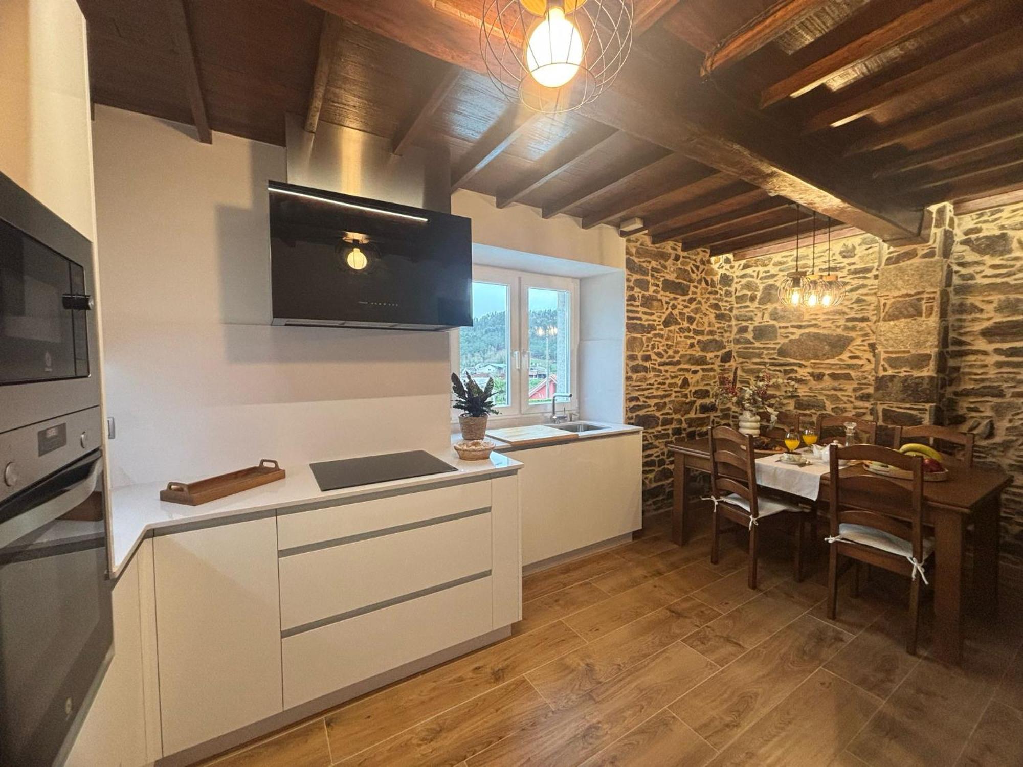 Casa Tarrio Con Piscina - Santiago De Compostela Villa Boqueixon Kültér fotó