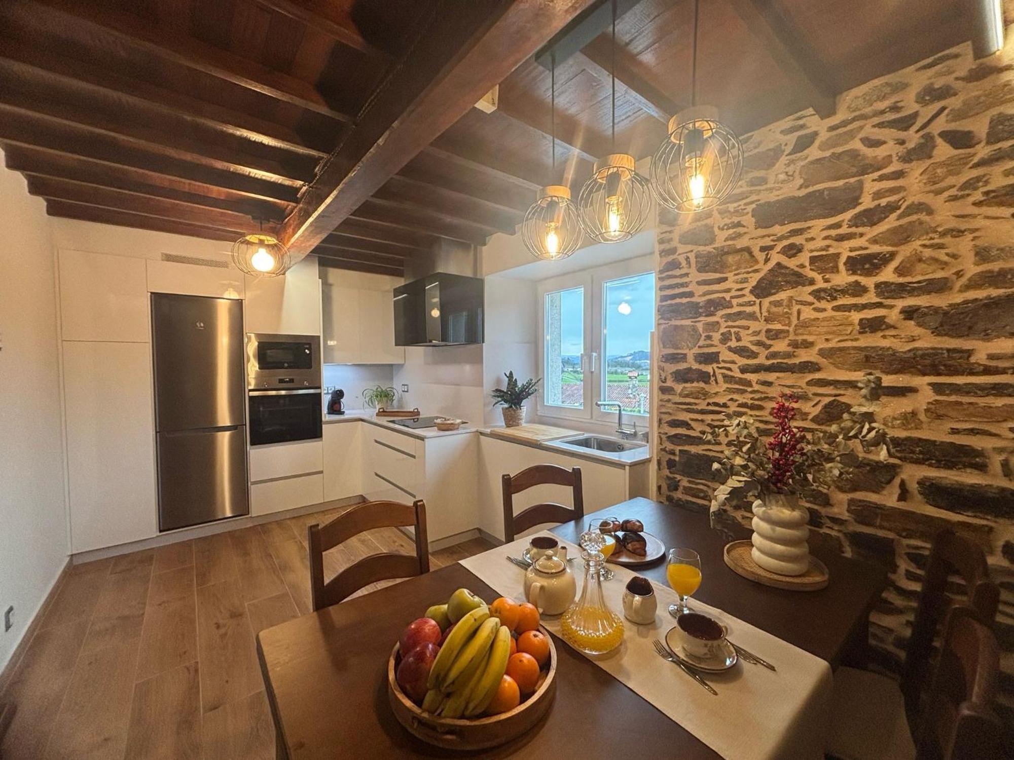 Casa Tarrio Con Piscina - Santiago De Compostela Villa Boqueixon Kültér fotó